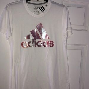 White adidas shirt